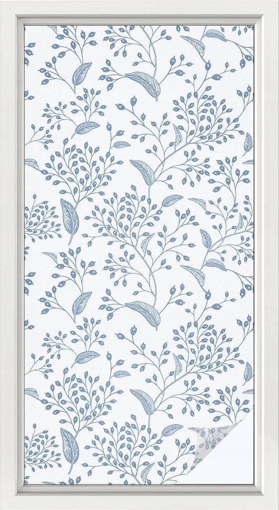 Öntapadós Ablakfólia Adatvédelem Növényi motívum 50x100 cm