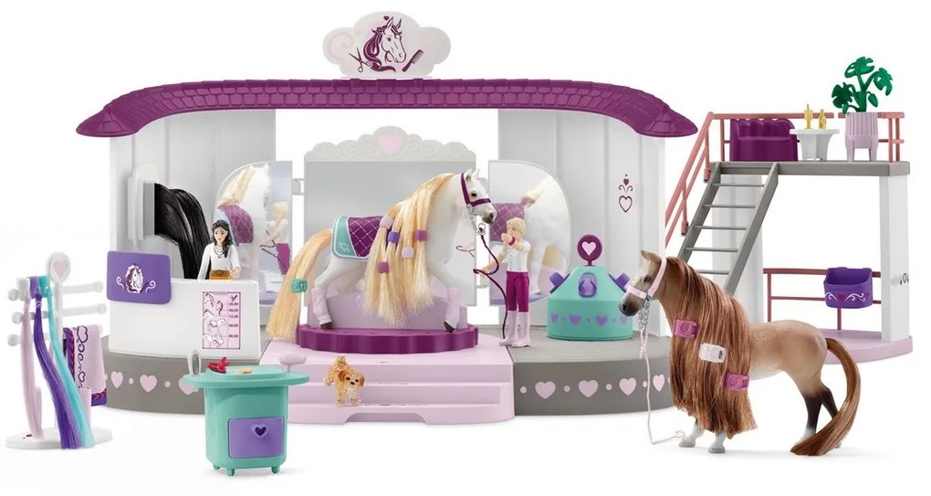 Schleich 42588 Szépségszalon lovaknak