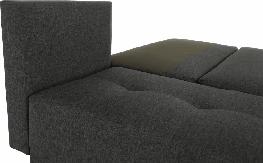 Sarokülőgarnitúra készlet, szürke melír /párnák minta, bal, MEXX NEW