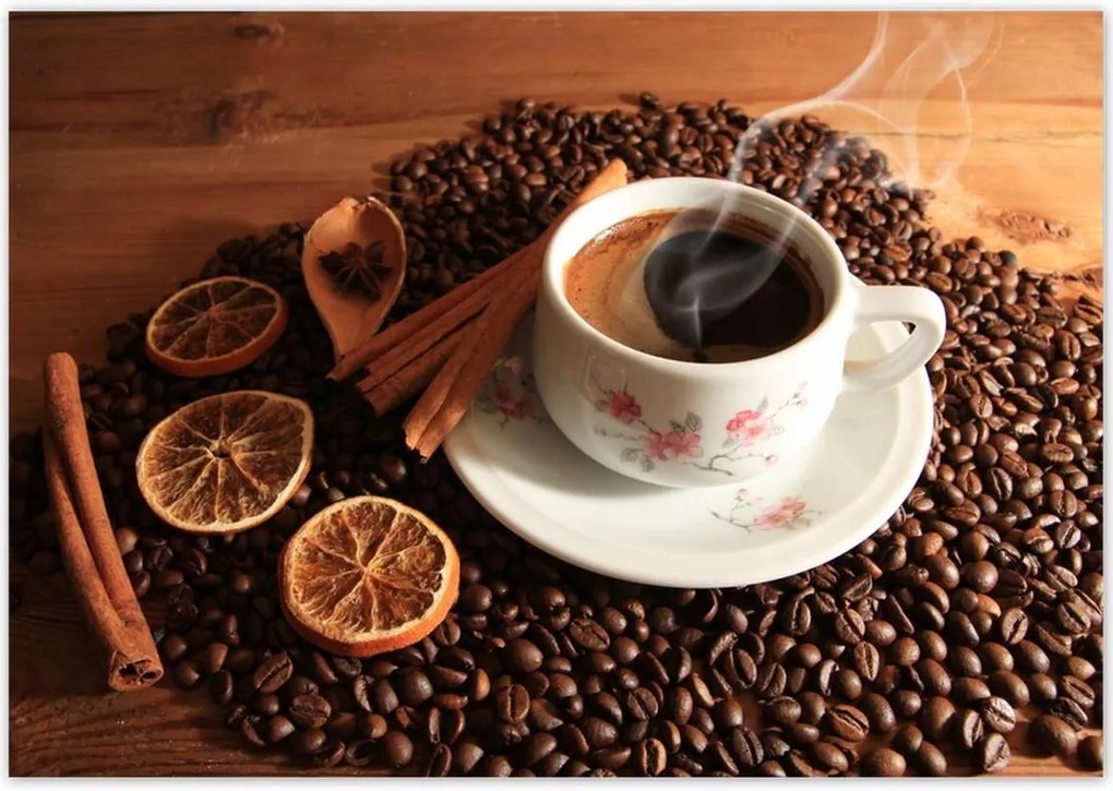 Poszterek 100x70 Kávé pálcával