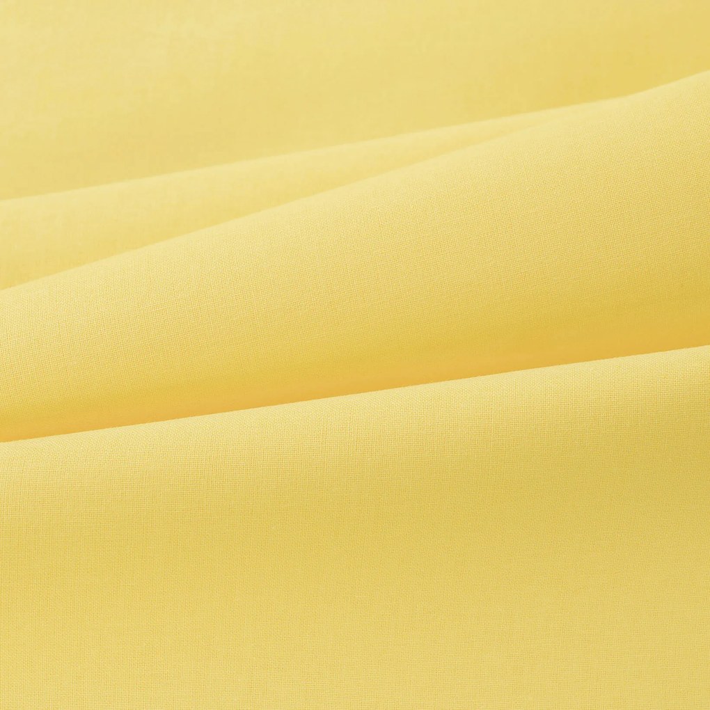 Goldea szögletes terítő 100% pamutvászon - sárga 140 x 220 cm