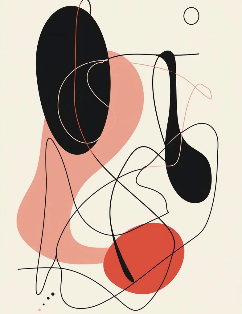 Poszter 50x65cm Absztrakt vibráció