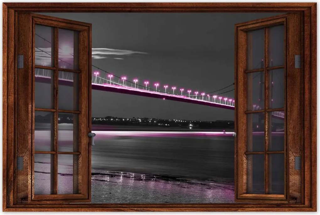 Poszterek 90x60 Lila világítás