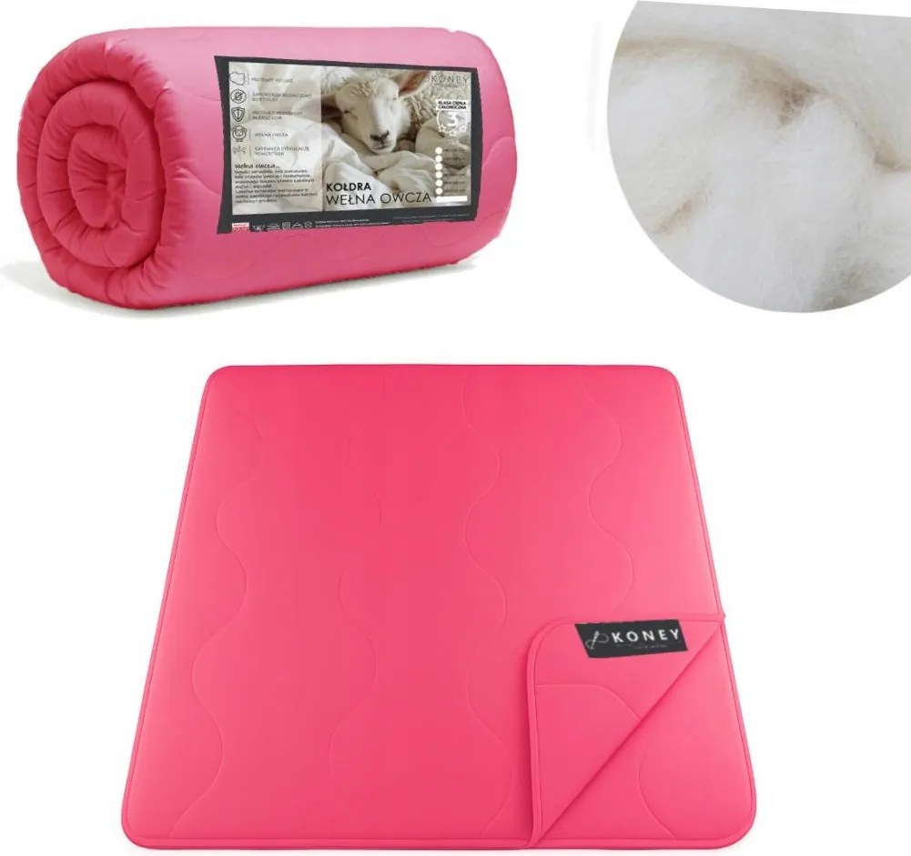 Négyévszakos Paplan 200x220 Könnyű Báránygyapjú Lengyel Prémium Koney Termék