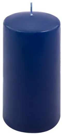 Gyertyakészlet oszlopszerű 15 cm Ø 7,5 cm 4 db kék