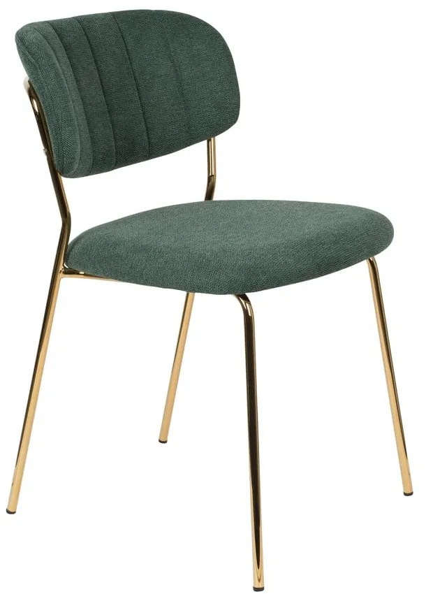 Sötétzöld étkezőszék szett 2 db-os Jolien – White Label