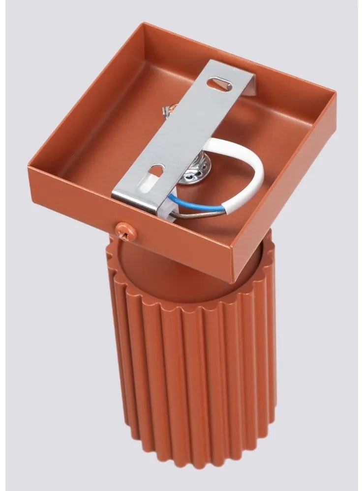 Téglavörös spotlámpa 8x16 cm Gleam – Sollux