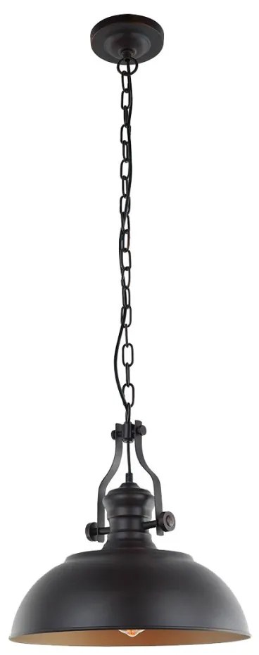 Italux ROSALIA MDM-2646/1 BR+GD Függőlámpa 1x40W/E14