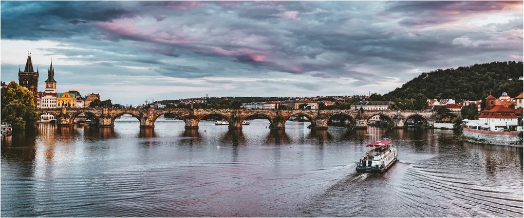 Vltava képe (120x50 cm)
