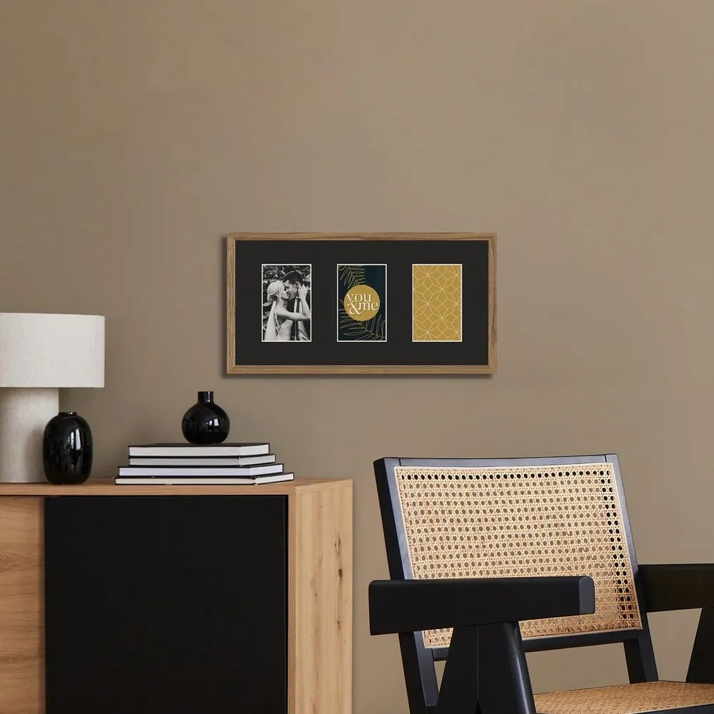 Képkeret 25x48 cm Kyoto Black – Styler