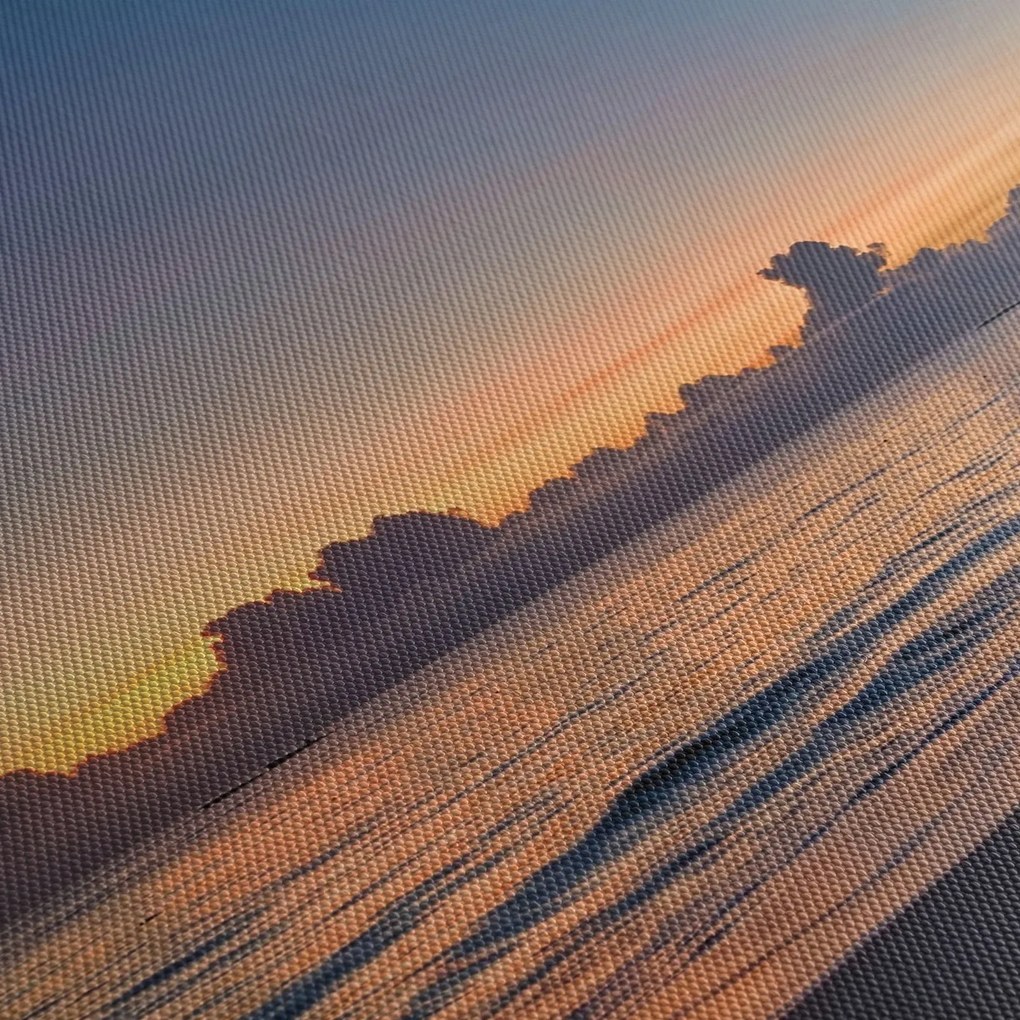 Kép egy nőről a tengerparton (150x105 cm)