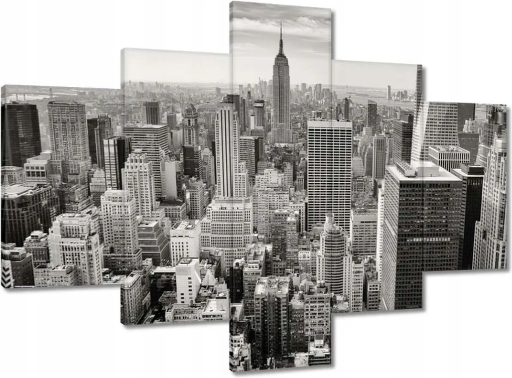 Képek 100x70 Manhattan madártávlatból