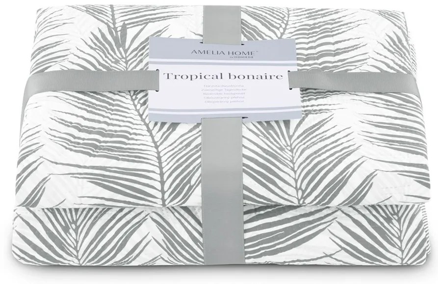 Restilo Tropical Bonaire ágytakaró szürke, 220 x 240 cm