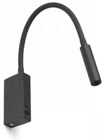 RED - Design Rendl - R12945 - EKE LED/3W/230V flexibilis fekete lámpa