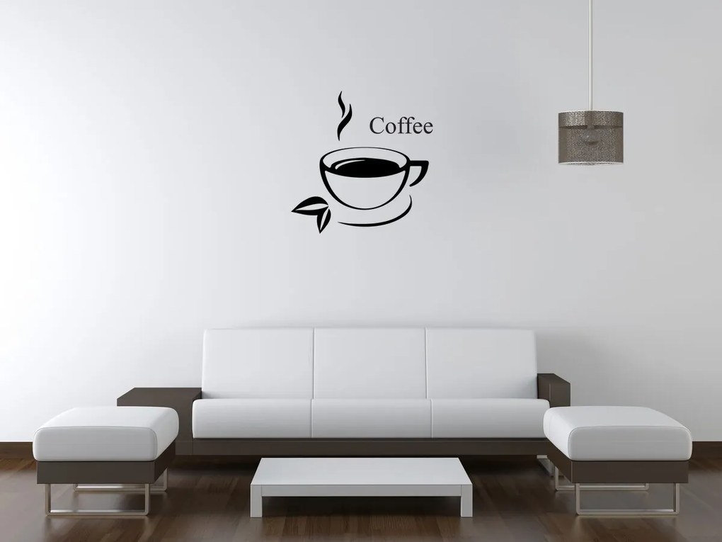 Gario Falmatrica Coffee Szín: Fekete-Matt, Méret: 50 x 50 cm