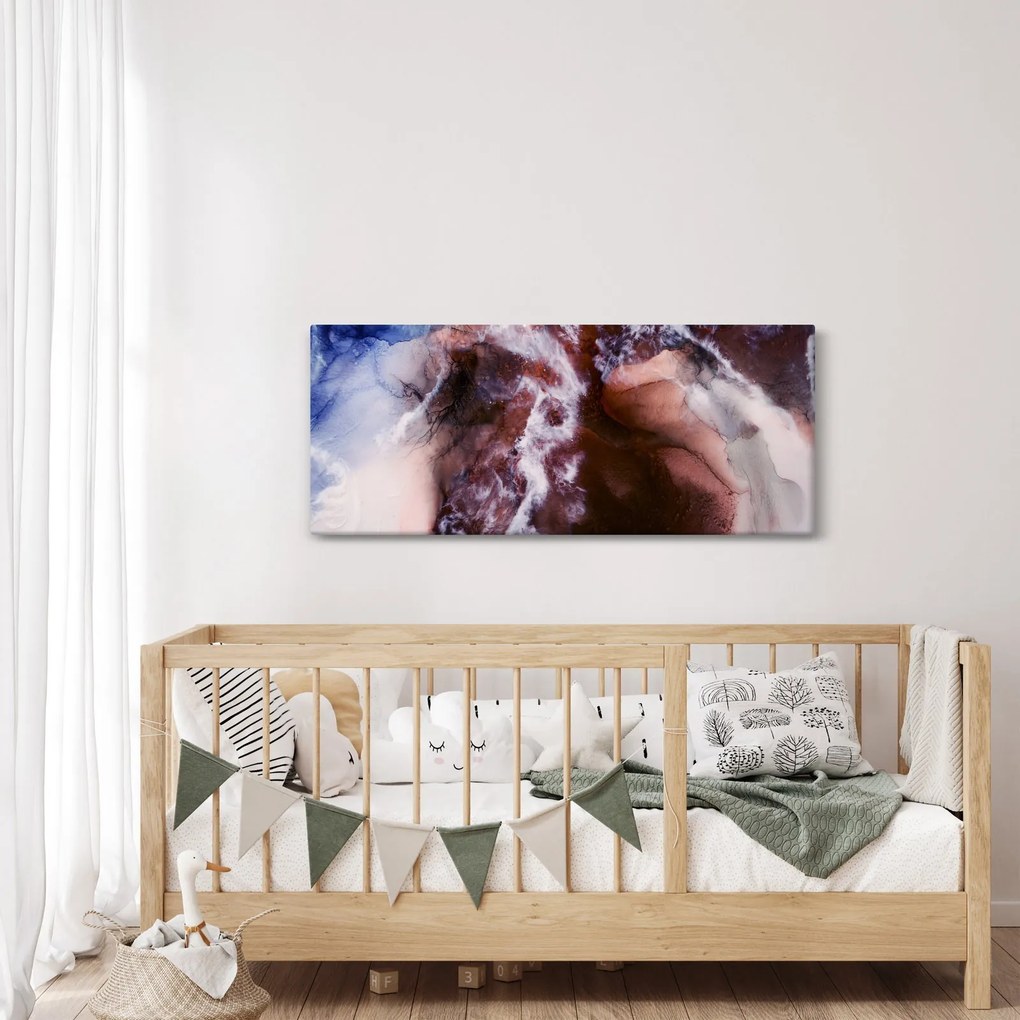 Kép - Lila márvány N⁰3 (120x50 cm)
