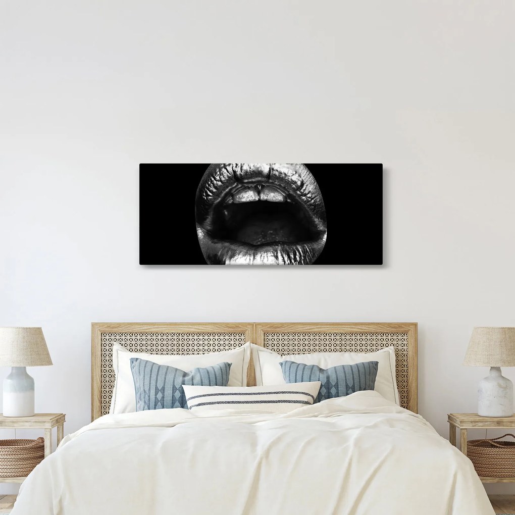 Kép - Fényes ajkak (120x50 cm)