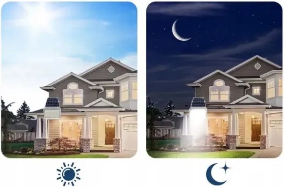 LED dimmelhető napelemes reflektor LED/150W/3,2V 5000K 15000 mAh IP65 fekete + távirányító