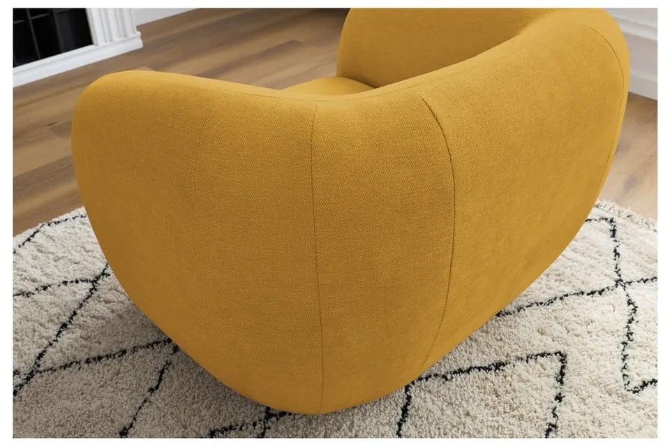 Sárga fotel Celine – Bobochic Paris