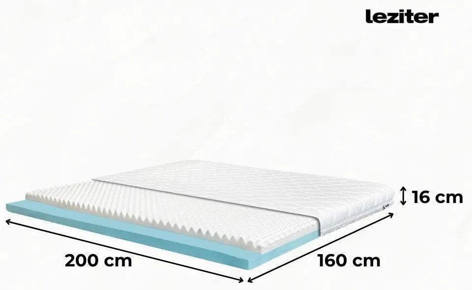 DreamX szivacs matrac 160x200x16