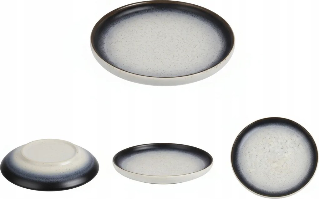 Desszert Reggeliző Tányér 20 CM Kerek Kerámia Luna Line