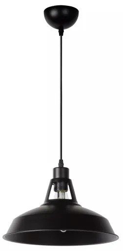 Lucide 43401/31/30 - Függeszték BRASSY-BIS 1xE27/60W/230V fekete