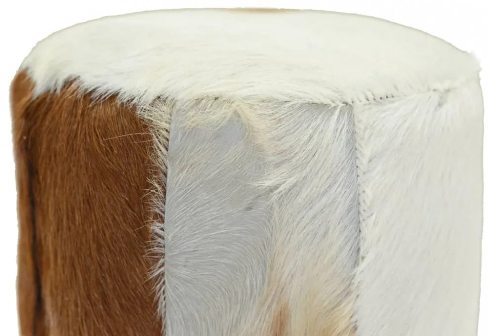 kecskebőr és tömör tíkfa bárszék