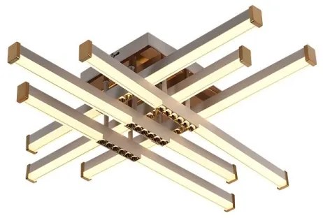 LED Dimmelhető felületre szerelhető csillár LED/90W/230V 3000-6500K + távirányítás
