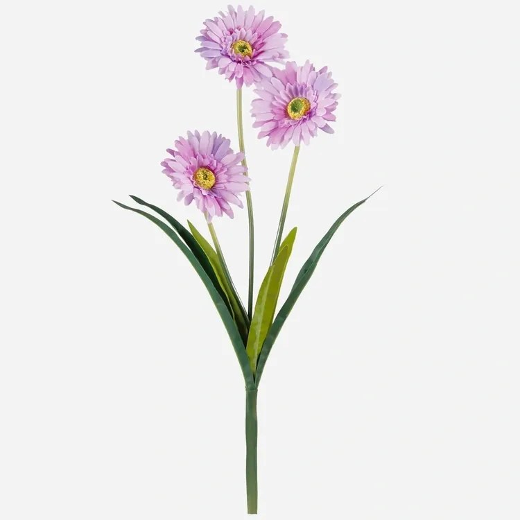 Gerbera Mesterséges Virágkompozíció Mesterséges virágok Gerbera dekoráció 55cm