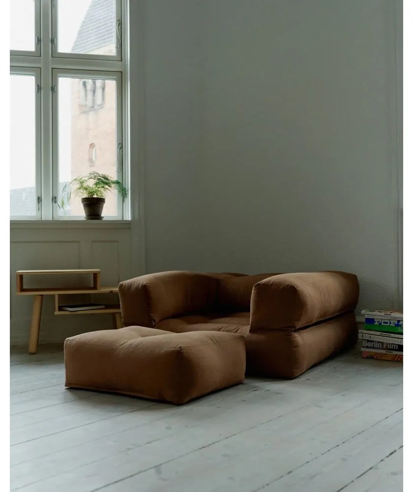 Cube Linen Beige variálható fotel - Karup Design