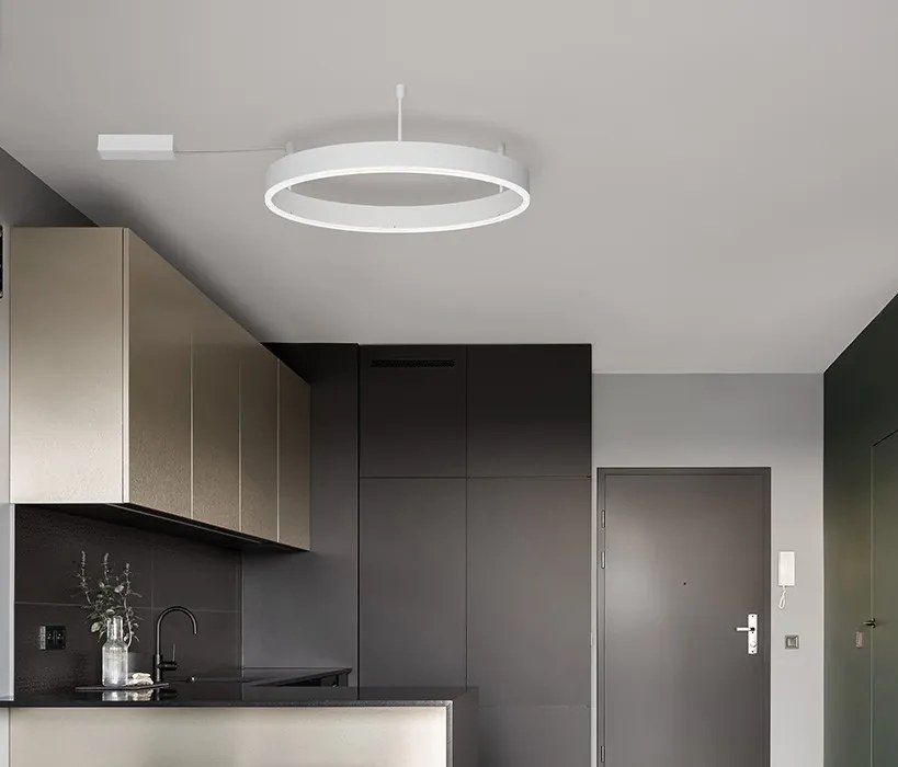 NOVA LUCE 9063602 MOTIF Kerek Mennyezeti Lámpa LED IP20