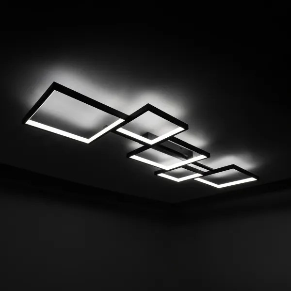 BRILAGI - SHIFT LED mennyezeti lámpatest LED/42W/230V 4000K 47,5x122 cm fekete