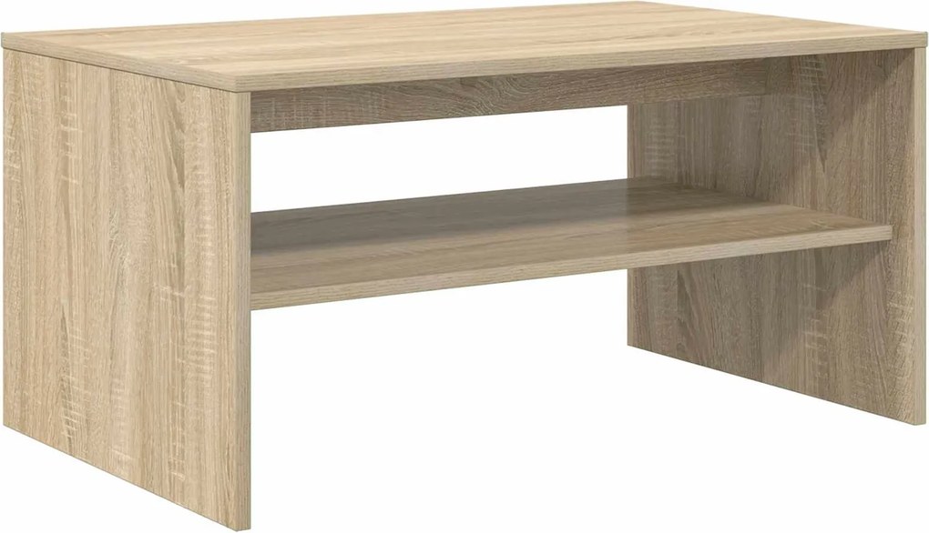 vidaXL Dohányzóasztal Sonoma tölgy 80 x 50 x 40 cm Faanyag