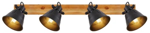 Globo 15466S-4 - Spotlámpa GÜNTHER 4xE27/60W/230V