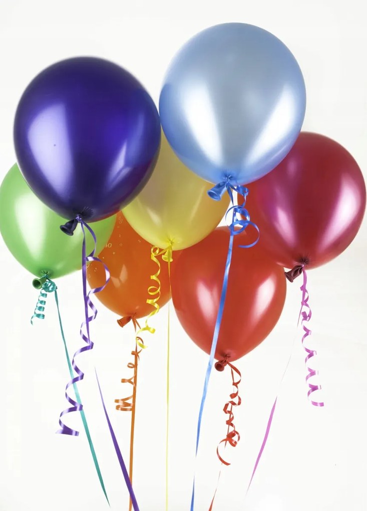 Poszter 39,5x55cm Többszínű lufik, Assaf Frank