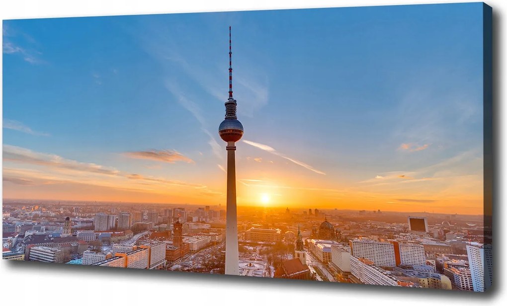 Vászonkép Tv torony 100x70 cm