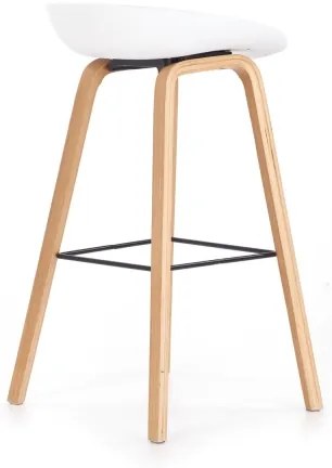 Bárszék 81x51 cm bézs/fehér