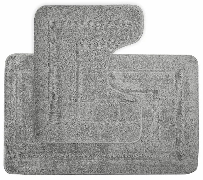 EMI Lucida szürke fürdőszobaszőnyeg szett 2db