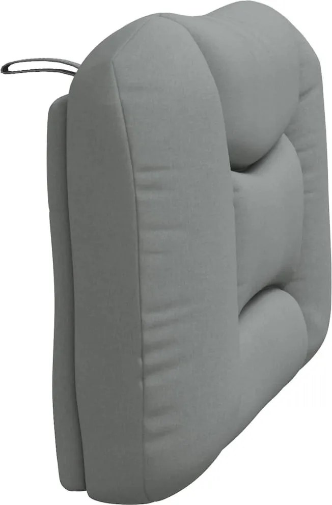 világosszürke szövet fejtámla párna Hvar 90 cm