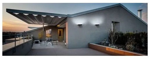 Redo 9112 - LED Kültéri fali lámpa VELA LED/24W/230V IP54