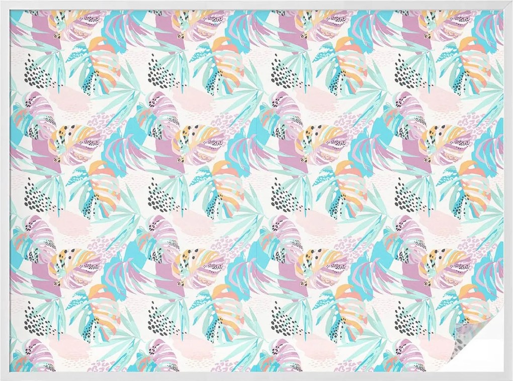 Ablaküveg fólia Adatvédelem Absztrakt dzsungel 200x146 cm