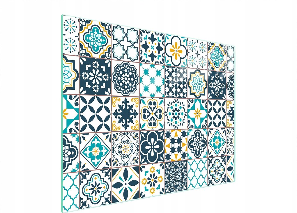 Üveg Vágódeszka 52x40 Mozaik Edzett Üveg