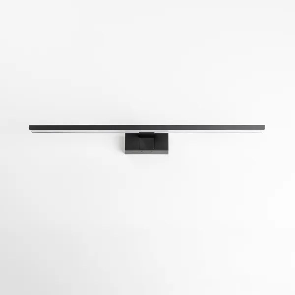 Aigostar - Fürdőszobai LED tükörvilágítás LED/12W/230V 4000K 60 cm IP44 fekete