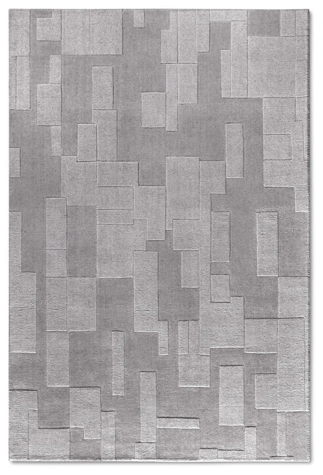 Szürke kézi szövésű gyapjú szőnyeg 120x170 cm Wilhelmine – Villeroy&Boch