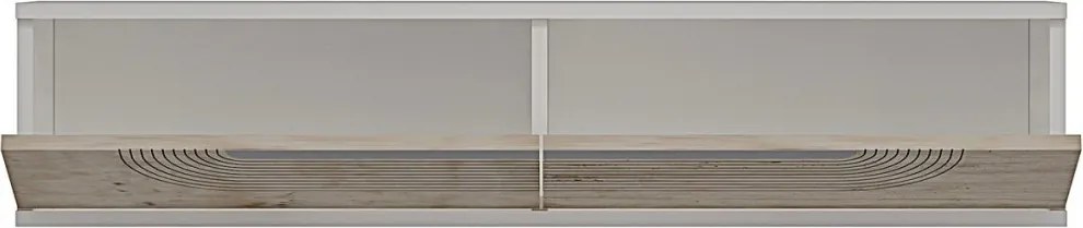 Meyra komód, fehér-travertin, 120 cm – TR555CHM1607