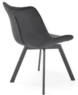 OMBRA étkezőszék, 1 db, fekete