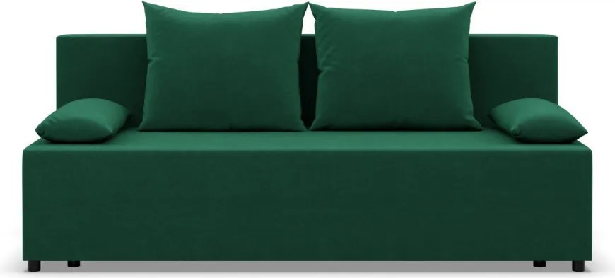 Nobu kanapé, bársony, zöld