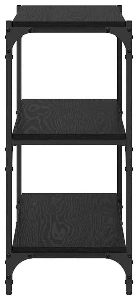 Könyvespolc Musta tammi 60 x 33 x 71 cm Faanyag