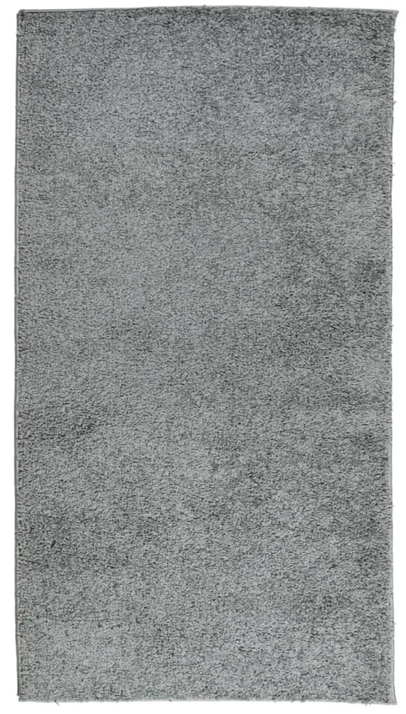 PAMPLONA zöld magas szálú bolyhos modern szőnyeg 60 x 110 cm