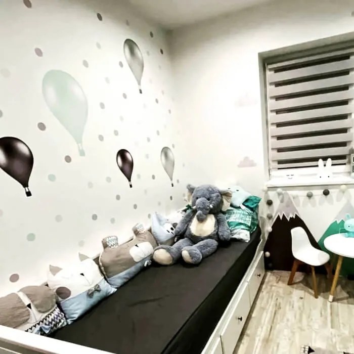 INSPIO Skandináv stílusú falmatrica menta színben